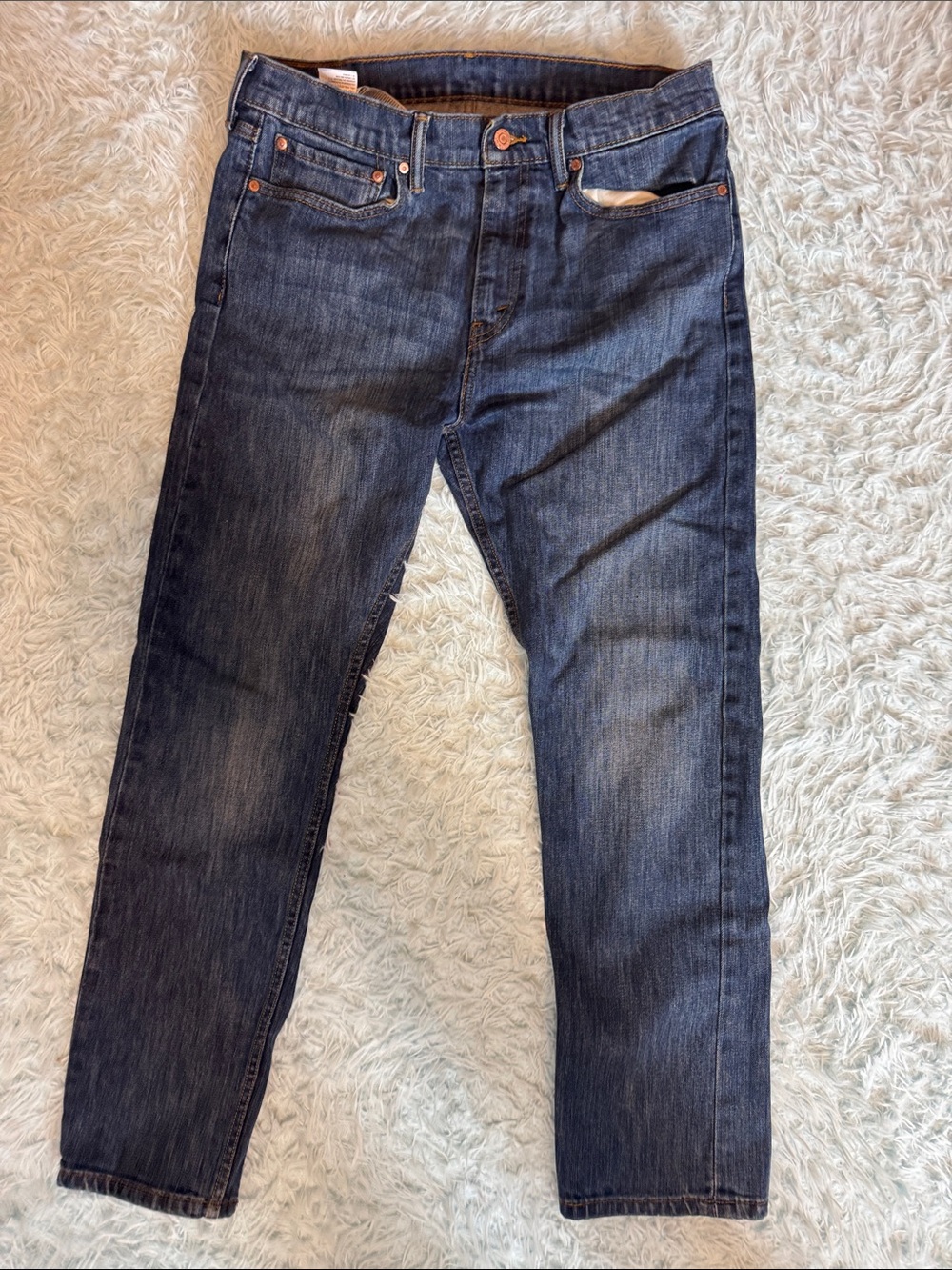 Levi's 510.Dark Blue Slim Straight Jeans 34x30